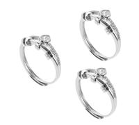 JPXXFM Chic Bangles Statement Necklace Bulky Mid Women Gold EarFinger Layer Silver