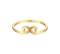 JPXXFM Chinese Tight Hoop Curse Plain Circle Finger Ring,Glossy Stackable Tail Ring,Cheap Practical Birthday Gifts M (K Gold 8)
