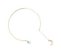 JPXXFM Collier Pendentif Lune Chic Bijoux Décatifs Élégants Pour Un Usage Quotidien Fête Anniversaire Remise De Diplôme Anniversaire