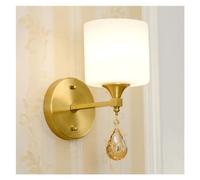 JPXXFM Copper Wall Lamp Bedroom Bedside Aisle Lamp Double Head Single Head LED Bathroom Light ng Room Wall Lamp Light Fixtures,Ceiling Chandelier