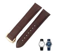JPXXFM Crocodile Leather Watch Band Fit For Omega De Ville Constellation 18mm 19mm 20mm 21mm Real Alligator Skin Strap