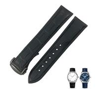 JPXXFM Crocodile Leather Watch Band Fit For Omega De Ville Constellation 18mm 19mm 20mm 21mm Real Alligator Skin Strap