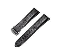 JPXXFM Crocodile Watchband Compatible with Rado Dia Master Coupole Series R22861165 R14129116 Strap Men Women Bracelet 19mm(Brown-Rosegold,19mm)