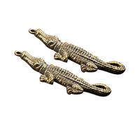 JPXXFM Diy Jewelry Making Kit 2pcs Brass Vintage Keychain Charms for Necklace Bracelet