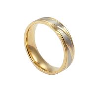 JPXXFM Elegant Minimalist Titanium Ring Twilled Couples Ring Decorative Jewelry for Women Size 10 for Engagement