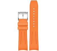 JPXXFM Fluororubber Watch Strap For Rolex Submariner Men's Watch Bracelets for Omega