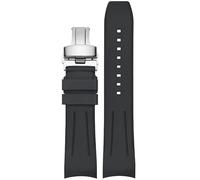 JPXXFM Fluororubber Watch Strap For Rolex Submariner Men's Watch Bracelets for Omega