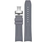 JPXXFM Fluororubber Watch Strap For Rolex Submariner Men's Watch Bracelets for Omega
