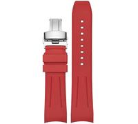 JPXXFM Fluororubber Watch Strap For Rolex Submariner Men's Watch Bracelets for Omega