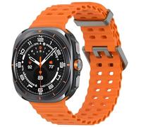 JPXXFM For Galaxy Watch Ultra 47mm Accessories Marine Silicone Sport Bracelet Correa For Galaxy Watch 7 Ultra WatchBands