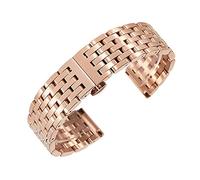 JPXXFM full steel watchflat interface double press butterfly clasp wristwatches accessories