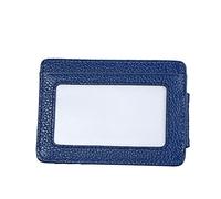 JPXXFM Genuine Leather Card Bag Money Clip Anti Theft Swipe Wallet Wallet Anti Scan US Dollar Clip (Color : Black-, Size : As Shown in The Picture)