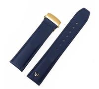 JPXXFM Genuine Leather Watchband For Watch Strap 20mm 22mm Folding Buckle Leisure Business Cow Leather Bracelet