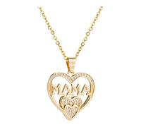 JPXXFM Girls Day Gift Plated Micro Inset Zircon Shaped MAMA Matching Cat