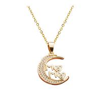 JPXXFM Girls Day Gift Plated Micro Inset Zircon Shaped MAMA Matching Cat