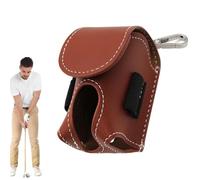 JPXXFM Golf Tee Pouch - Golf Ball Storage Pouch with Belt Clip,Multi-functional Lightweight Golfing Equipment for Tournament Events Driving Range Course