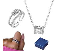 JPXXFM Her Daughter - Statement Your Anxiety Anxige Necklace