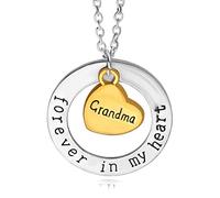 JPXXFM I Love You Forever In My Family Dad Daughter Sister Aunt Necklace Chain Creative Women Jewelry Accessories Pendant