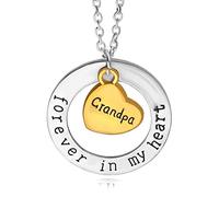 JPXXFM I Love You Forever In My Family Dad Daughter Sister Aunt Necklace Chain Creative Women Jewelry Accessories Pendant