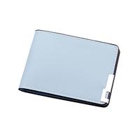 JPXXFM ID Short Wallet Solid Color Purse Card Slots Drivers License Cover Clutch Wallets (Blue, One Size)