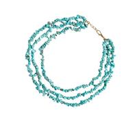 JPXXFM jewelry 1pc Unique Multi Layer Gravel Necklace for Women Elegant Jewelry Easy to Wear for Daily Life necklace