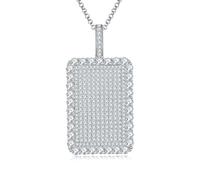 JPXXFM jewelry Accessories 4.2ct Moissanite Pendant for D Color Men Diamond Hip Hop Necklace Decorations