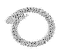 JPXXFM jewelry Accessories Extra Shiny Miami for Width 20MM Big Hip Hop Cuban Link Solid Thick Iced Out Men Chain Necklace, Inch - Box Included Decorations
