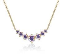 JPXXFM jewelry Accessories Simple 2.8CT Moissanite Necklace for Women Round Cut D Color Lab Created Diamond Pendant Necklaces Perfect for Daily Wear Parties Wedding Decorations