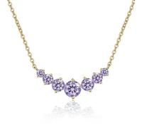 JPXXFM jewelry Accessories Simple 2.8CT Moissanite Necklace for Women Round Cut D Color Lab Created Diamond Pendant Necklaces Perfect for Daily Wear Parties Wedding Decorations