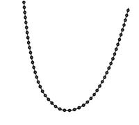 JPXXFM jewelry Bead Necklace for Women Elegant Black All Match Jewelry Durable Design necklace