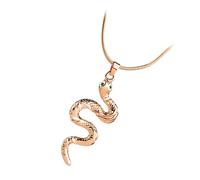 JPXXFM jewelry en Snake Design Fashion Necklace for Women Lightweight Animal Pendant Chain necklace
