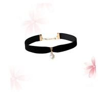 JPXXFM jewelry Fashionable Pearl Choker Necklace for Women Elegant Black Beaded Choker for Daily Wear necklace