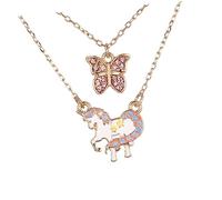 JPXXFM jewelry Fashionable Unicorn Pendant Necklace for Women Clavicle Chain Jewelry for Beach Parties Prom and necklace