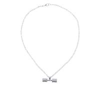 JPXXFM jewelry Fitness Series Cartoon Necklace for Women Stylish Dumbbell Barbell Pendant Unique Design for Special necklace