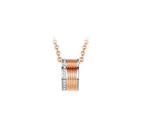 JPXXFM Jewelry/Necklaces Exquisite Necklaces, Circle Necklace, Implication Witness of Time True Affection Accompany Women's Pendants