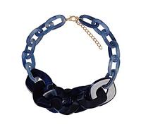 JPXXFM jewelry/necklaces fashion women's punk resin chunky chain large pendant necklace jewelry exaggerated retro acrylic necklace women's pendants