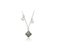 JPXXFM jewelry/necklaces lucky necklace s925 freshwater pearl pendant 5-6mm white steamed bun-shaped female jewelry fashion gift women's pendants
