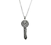 JPXXFM Jewelry New 2025 Arrival Vintage Allah Muslim Arabic Islamic Key Pendant Necklace Islam Ayatul Kursi Pendant Necklaces Quran Religious With For You s Trendy Creative Gift gift