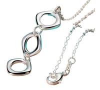JPXXFM jewelry New 2025 Geometric Square Round Pendant Necklace 16-30 Inch Chain For Women Man Jewelry With For You Fashion s Creative Gift, Free size, Stainless Steel, No