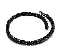 JPXXFM jewelry Wheat Chain Necklace Stainless Steel, Link Necklace 45CM-65CM Decorations