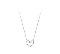 JPXXFM jewelry Women Valentines Day Gifts for Her Rhinestone Crystals Choker Love Heart Pendant Necklace Trendy Stuff Girls Gifts