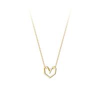 JPXXFM jewelry Women Valentines Day Gifts for Her Rhinestone Crystals Choker Love Heart Pendant Necklace Trendy Stuff Girls Gifts