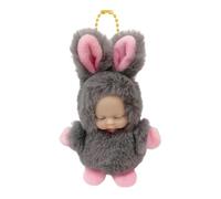 JPXXFM Keychain, Sleeping - Long Haired Sleeping 3.94 Inches,Keychain,Girls Accessories, Sleeping Bag Pendant, Soothing Toy for Baby