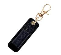 JPXXFM Lanyard Pen Holder | Hands- Pen Holder | Neck Pencil Clip for Badge | Leather Badge Pencil Holder, Anti-Lost Pen Holder for Students, Workers, Teachers,