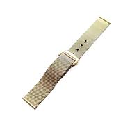 JPXXFM Mesh Bracelet Compatible With 007 High-end Metal Butterfly Folding Clasp