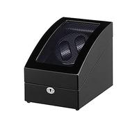 JPXXFM Mute Watch Winder,For 2 Watches + 3 Storage Position Automatic Winding Box With Lock 5 Rotation Modes Piano Paint Watch Display Storage