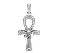 JPXXFM Mystical Crosses Pendant Necklace Featuring Eye of Unisex Fashion