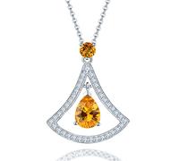 JPXXFM necklaces ladies fashion jewelry crystal women's pendant chain elegant pendant necklace women's pendants