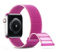 JPXXFM Nylon Sport Band Compatible with Band 38mm 40mm 41mm 42mm 44mm 45mm Women Men Braided Strap Compatible for iWatch Series 9/8/7/6/5/4/3/2 SE