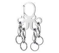 JPXXFM Octopus - Occean Keyrings For Women | Stainless Steel Fashion Accessories Pendant, Bag Decor Ornament For Handbag, Backpack, Purse, Keys, Rings And Other Things